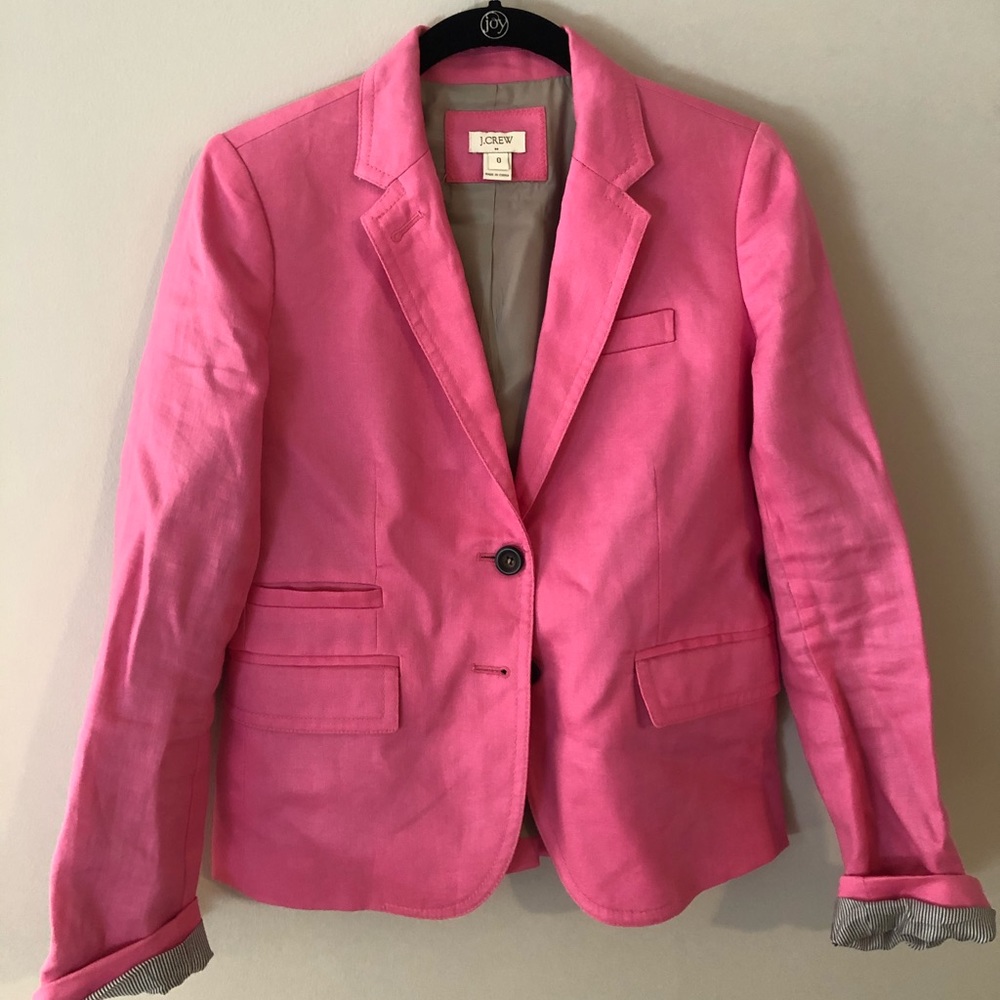 J Crew Pink Blazer